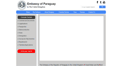 Desktop Screenshot of paraguayembassy.co.uk
